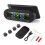 Solar Wireless USB TPMS Bildäcktrycksövervakningssystem HD LCD-Skärm 4 Extern Sensor Däcktryckstemperaturvarning 7