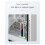 COOLMOON Video Card Stand GH3 PRO Temperature Display Supporting Frame ARGB Vertical Adjustable  Card Stand,A 7