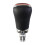 For   8 Manual Shift Knob Cover 5/6 Speed Genuine Leather Gear Shift  Red Electroplating 5 Speed 3