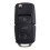 SA2205 XKB520EN Second Generation Replaced XKB501EN Wire Remote Key for  B5 Flip 3 Buttons Supports Wireless Program 1