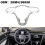 New for  Arteon Caddy   Steering Wheel Trim /Steering Wheel Button Frame 2GM419685B 7