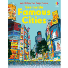 See Inside Famous Cities by Matthew Oldham Paperback Book