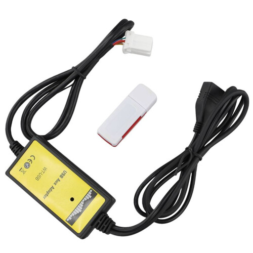 Car MP3 Audio Interface AUX USB Adapter CD Changer for  Accord 2003 2004 2005 2006 2007 2008 2009 2010