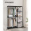 Foldable Wardrobe - Fabric - Black - Freestanding with Clothes Rails 2