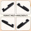 Car Door Armrest Handle Replacement Kit Front Grab Handle Repair Kit for  Silverado  Sierra Black 5