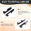 Car Door Armrest Handle Replacement Kit Front Grab Handle Repair Kit for  Silverado  Sierra Black 6