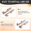 Car Door Armrest Handle Replacement Kit Front Grab Handle Repair Kit for  Silverado  Sierra Beige 6