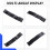 For   MP4 (2013-) Mudguard Rubber Strap 9605200067 A9605200067 Wing Bracket 5