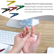 Finger Exerciser Set, 5 PCS Resistance Clips for Hand Therapy, Grip Strength & Dexteriy, for Rehab, Seniors & Athletes