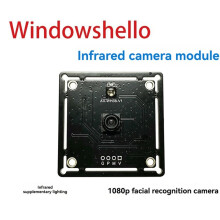 1080P IR USB-Cameramodule met Gezichtsherkenning, Infrarood Nachtzicht voor WinXP/7/8/10 Linux DIY
