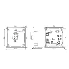 1080P IR USB-Cameramodule met Gezichtsherkenning, Infrarood Nachtzicht voor WinXP/7/8/10 Linux DIY