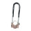 Motorcycle Safety Anti-Theft Front Fork Lock with 2 Keys Front Shock Absorption Fixed Motorcycle Lock 2
