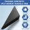 Pillar Trim Molding Rear View Mirror Triangle Trim Panel 86190J9000 for  ,Right 2