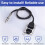 Nox Sensor Nitrogen Oxide Sensor 1J631-19374 1J631-19371 for  V3800T  Engine 7