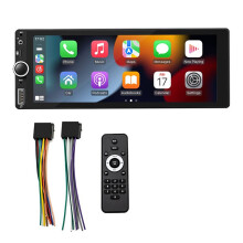 1 Din 6.86inch HD Car Radio Multimedia Carplay Touch Screen Mirror Link Stereo USB FM Camera