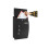 Wall-Mounted Lockable Mailbox - Steel - Black - With Viewing Windows and Nameplate 2