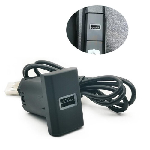 Modified Car USB Audio Adapter Socket Fit for  Transit 2017-2022 Accessories 1