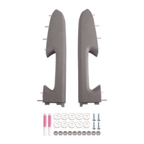 Car Door Armrest Handle Replacement Kit Front Grab Handle Repair Kit for  Silverado  Sierra Gray