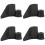 4X Bread Baking Machine Paddles Kneading Hooks, Stainless Steel Kneading Blade for Bread Baking Machines 1