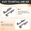 Car Door Armrest Handle Replacement Kit Front Grab Handle Repair Kit for  Silverado  Sierra Gray 6