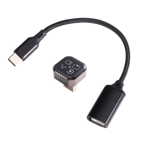 Wireless CarPlay Adapter 4 in 1 Auto Screen Mirroring Adapter for ISO & Android,Wired to Wireless,Plug and