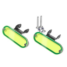 Motorcycle LED Auxillary Headlight Spotlights Fog Lights Protection Cover for  R1300RT R 1300 RT 2025 Green