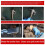 Linhas de Freio Trançadas SS Dianteiras e Traseiras para  JK  4-6 Polegadas Lift 89716 2007-2018 3
