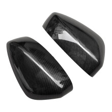 Carbon Fiber ABS Rearview Mirror Cover Exterior Side Mirror Cover for CX-5 CX-9 2017-2023
