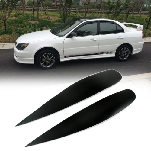 Car Front Eyelids Eyebrows Headlights Narrow Covers for  Lancer IX 9 Cedia 2003-2009 1