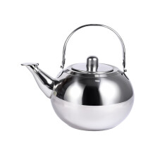201 Stainless Steel Construction Teapot with Infuser Water-S