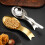 Multifunctional Kitchen Organizers Holds Spoons Spatulas-Gold 9