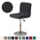 Elastic Bar Stool Cover Polyester Spandex Materials-Wine red 10