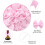 Nœud papillon en Polyester 8cm, 100 pièces, ruban-Or rose 9