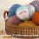 5Roll Colored Soft Acrylic Yarn 109.36Yard Each for-Rice flour 9