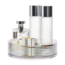 Porte-maquillage portable doté d'une base-Couleur transparente