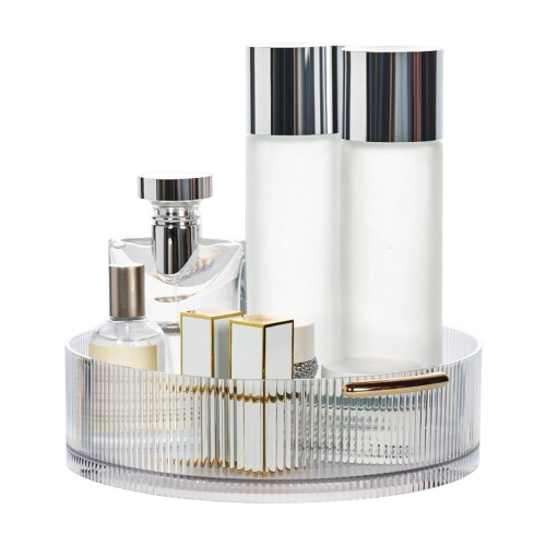 Porte-maquillage portable doté d'une base-Couleur transparente