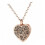 Collier d'urne élégant pour bijoux commémoratifs pour-Or rose 1