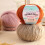5Roll Colored Soft Acrylic Yarn 109.36Yard Each for-Rice flour 7