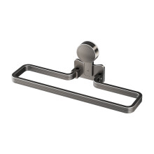 Porte-serviettes pliable multifonctionnel, fixation par-Gunash