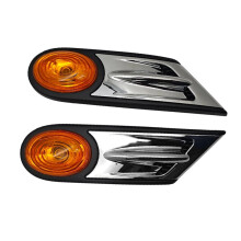 1 Paar Spatbordmarkeringslichten/Richtingaanwijzers voor  Cooper R55 R56 R57 R58 R59 07-15 63137260201 63137260202 A