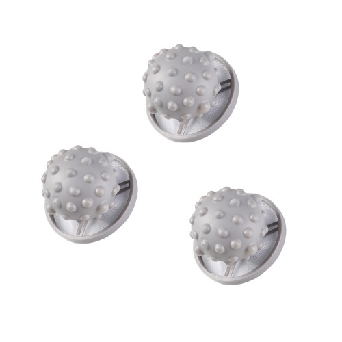 Boule filtrante pour lessive, 3 pièces, facile à utiliser,-Gris