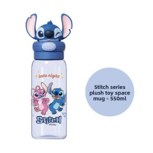 (Style J) Water Zootopia Kids Cup With Straw For Childrens Gift Durable Material Tritan