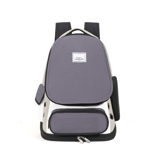 Atmungsaktiver Haustier-Rucksack, multifunktionale-Grau
