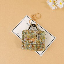 (Yellow) Bagdesign Keyring Creative With Soft Fabric And Trendy Look For Women Teens And
