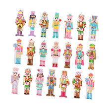 Stickerei-Patches mit King-Puppe-Cartoon-Motiven zum-Bstyle