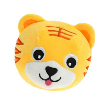 Plüsch-Schweinchen-Hundespielzeug, vibrierend und hüpfend,-Tiger