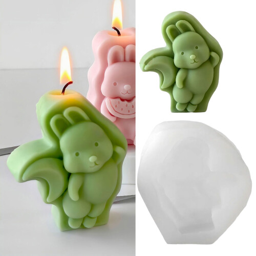 Wiederverwendbare Ornamentherstellung Kerze 3D Epoxidform-1 2