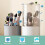 Drehbarer Organizer, Staubschutz, Make-up,-Pfirsichpulver 10