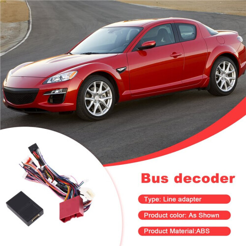 Auto 16-Pins voor Android Kabelboomadapter Canbus Box Decoder voor  RX-8 2003 - 2012 1