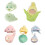 Interactieve pluche poppenoutfitset Wasbare, aanpasbare-HIJ 2
